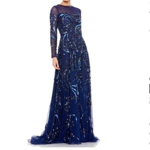 MAC DUGGAL Prom Formal Wedding Guest Mother of Bride Groom Gown • Size 16 NWT